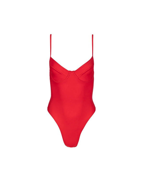 Demi Cup One Piece | Red