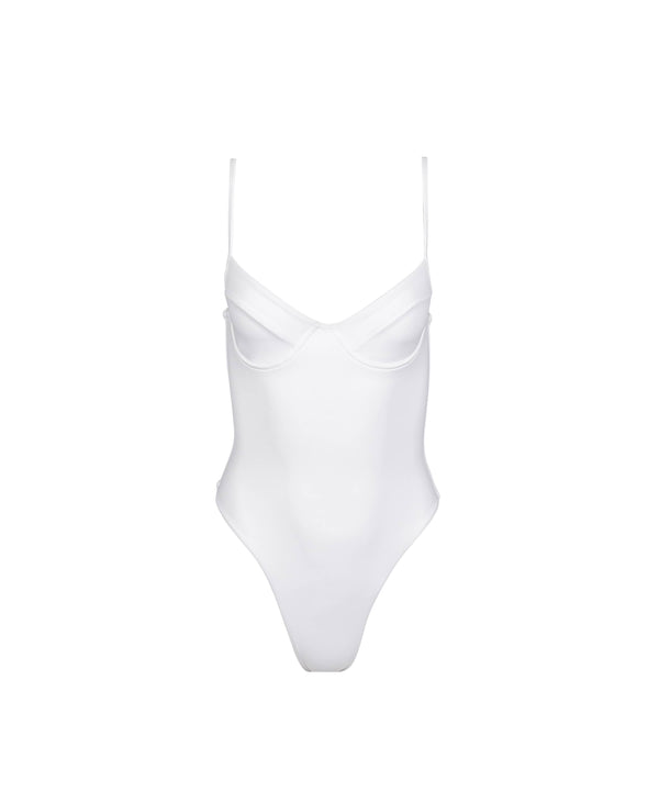 Demi Cup One Piece | White