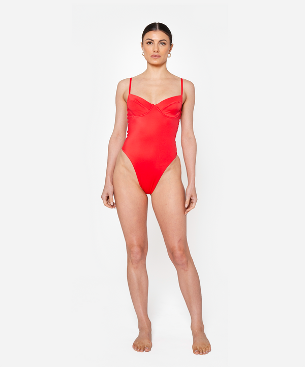 Demi Cup One Piece | Red